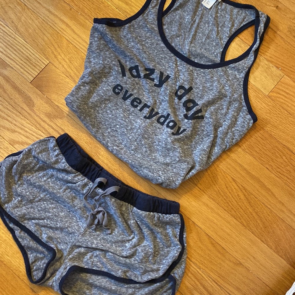 Comfy cute Racerback PJ set